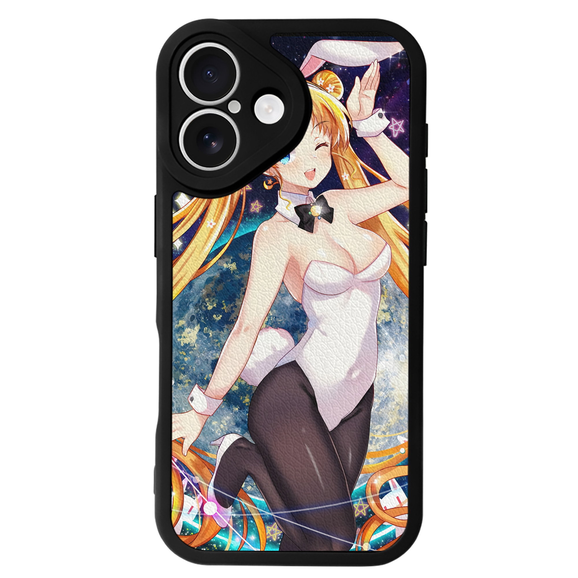 （画像用） 美少女戦士セーラームーン Sailor Moon 【iPhone 16シリーズ対応】シリコンスマホケース（レザー調） 材質：シリコン